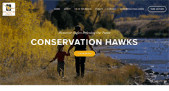 Desktop Screenshot of conservationhawks.org